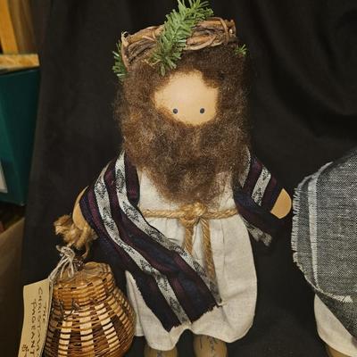 Lot of 3 Vintage Lizzie High Christmas Three Wise Men Dolls