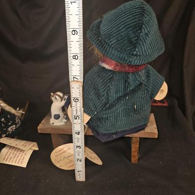 Lot of 2 Vintage Lizzie High Winter Fun Dolls