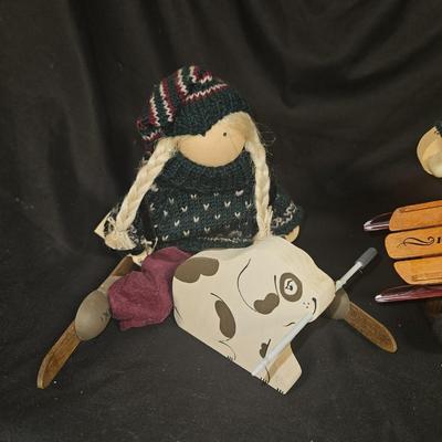 Lot of 2 Vintage Lizzie High Winter Fun Dolls