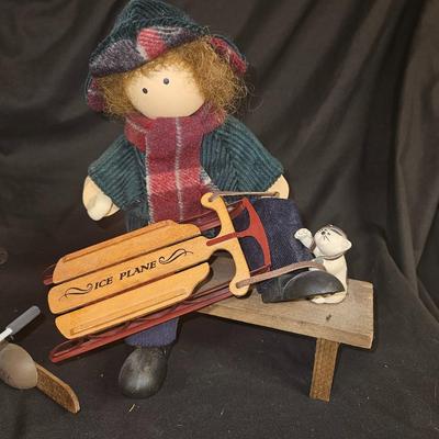 Lot of 2 Vintage Lizzie High Winter Fun Dolls