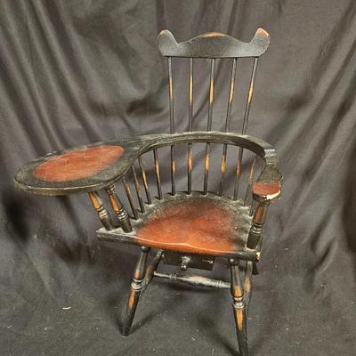 Vintage Doll Chair with Writing Table