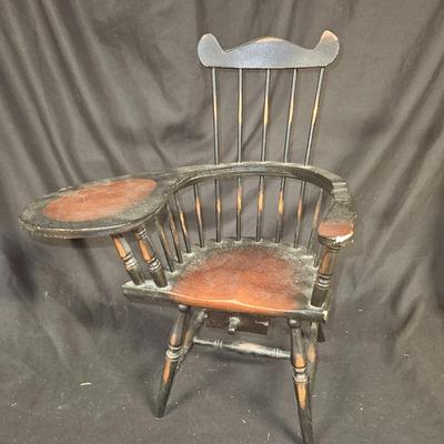 Vintage Doll Chair with Writing Table