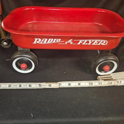 Vintage Doll Sized Radio Flyer Wagon