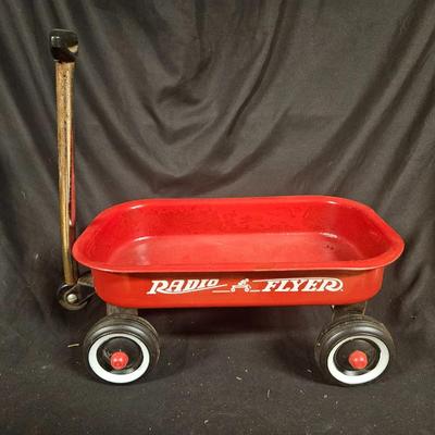 Vintage Doll Sized Radio Flyer Wagon