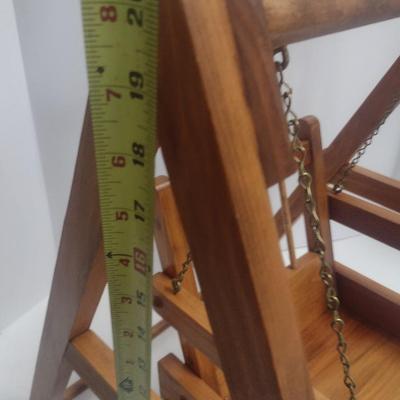 Solid Wood Teddy Bear or Doll Swing