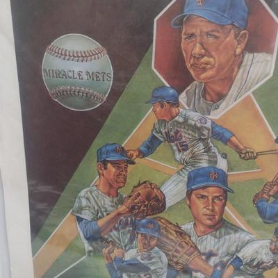 1969 'Miracle Mets' Cantalano Limited Edition Lithograph 691/950
