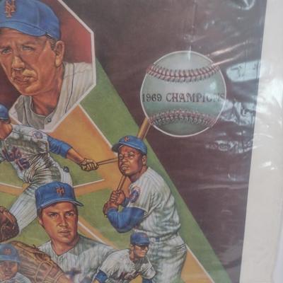 1969 'Miracle Mets' Cantalano Limited Edition Lithograph 691/950