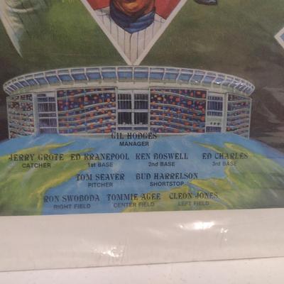 1969 'Miracle Mets' Cantalano Limited Edition Lithograph 691/950