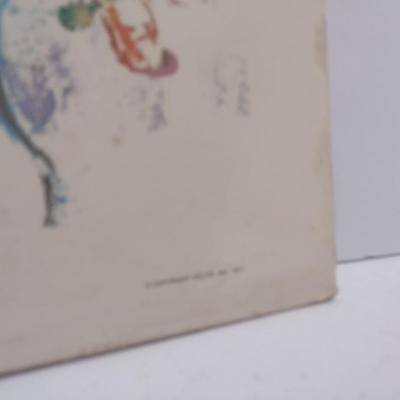 Leroy Neiman Signed 'Joe Namath' Print on Foam Art Board