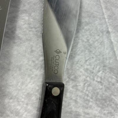 Lot 11: Cutco Black Handle Knife Set – 4-Piece Premium Kitchen Knives