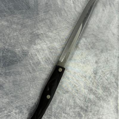 Lot 11: Cutco Black Handle Knife Set – 4-Piece Premium Kitchen Knives