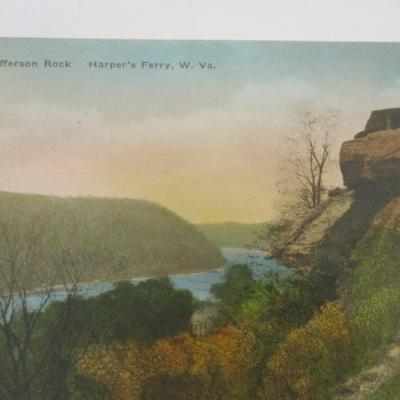 1950's Jefferson Rock, Harper's Ferry - Color Guard & Firing Squad West VA. & German Kids With Beer Steins