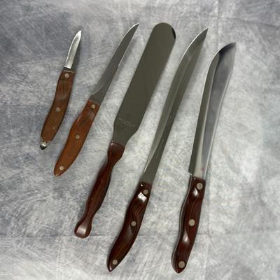 Lot 15: Cutco 5-Piece Knife Set – Durable American-Made Kitchen Cutlery