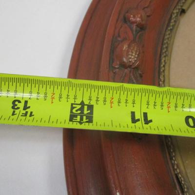 Framed Wooden Antique Oval Picture Frames