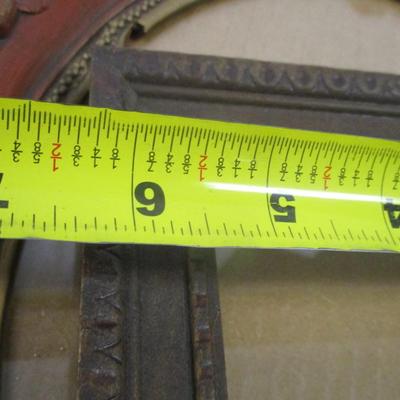 Framed Wooden Antique Oval Picture Frames