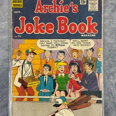 Lot 16: Archie’s Joke Book No. 73 – Classic Comic Humor Collection