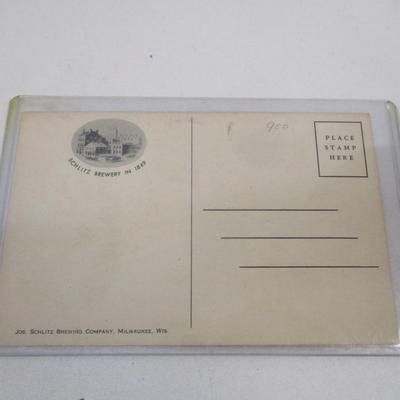 Schlitz Beer Brewing Co. Milwaukee WI Postcard