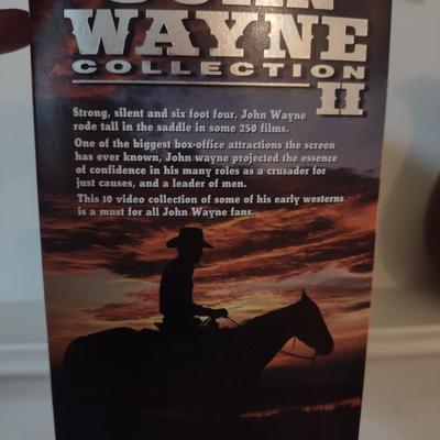 John Wayne Movie Collection- 10 VHS Pack