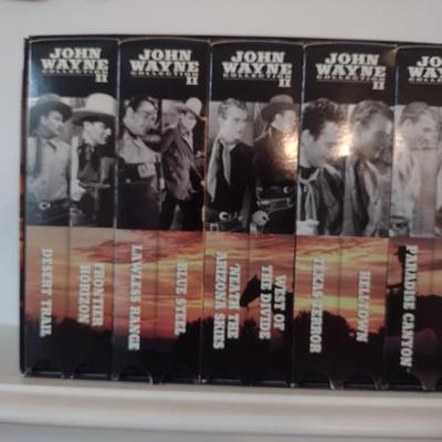 John Wayne Movie Collection- 10 VHS Pack