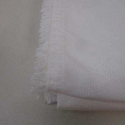 Vintage Pillow Cases With Red Embroidery Napkins