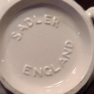 Sadler England Porcelain Tea Pot- Blue Willow Pattern