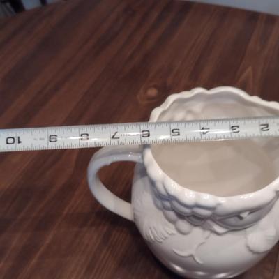 Sig Japanese Porcelain- Three Pieces- Gravy Boat, Pitcher, Covered Soup Taurine with Plate and Ladle