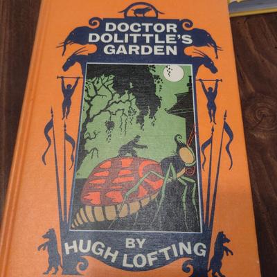 Collection of Vintage Doctor Doolittle Hardback Books- Six Pieces