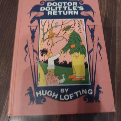 Collection of Vintage Doctor Doolittle Hardback Books- Six Pieces