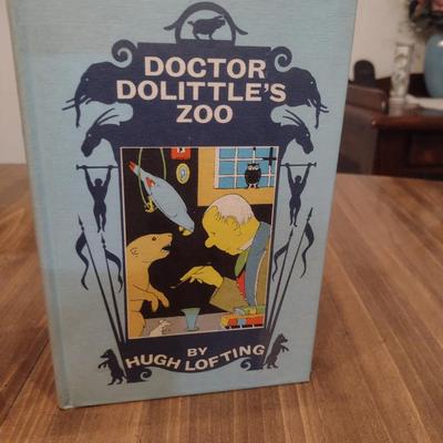 Collection of Vintage Doctor Doolittle Hardback Books- Six Pieces