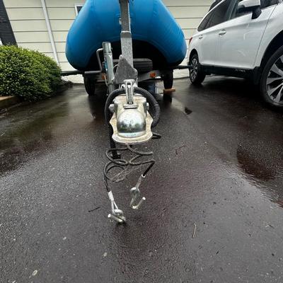 NRS Giant Slalom Sport Boat 1035 with Road King Trailer and Gear