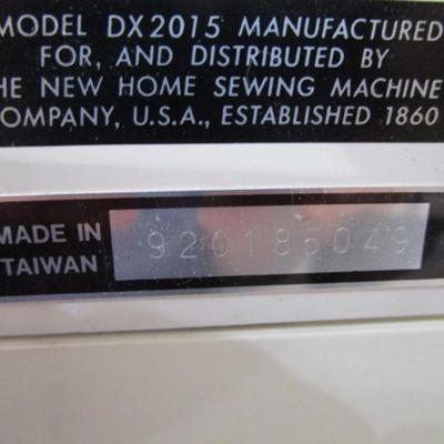 Sale Photo Thumbnail #11: In excellent condition, Model DX2015, tested & works, has 17 different stitches & button hole, has extra sewing needles, includes case