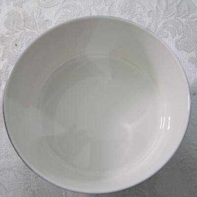 Sale Photo Thumbnail #366: New American Greetings plate is 6" across & has "Consider Yourself Hugged" on it; new condition Mikasa dish is Model HK 501 Angel 4-3/4" across; excellent condition Spoon Holder is 9" long