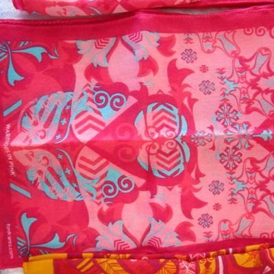 Sale Photo Thumbnail #518: Breast cancer scarves and Multifunctional wear