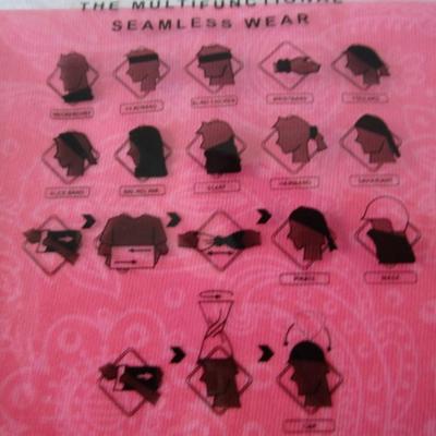 Sale Photo Thumbnail #525: Breast cancer scarves and Multifunctional wear