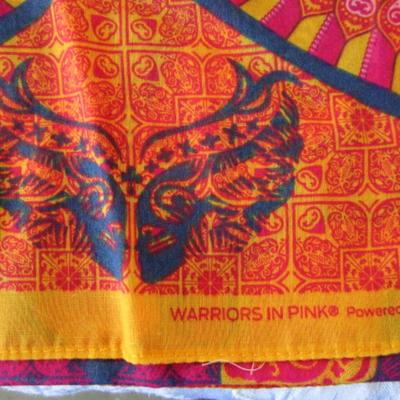 Sale Photo Thumbnail #516: Breast cancer scarves and Multifunctional wear