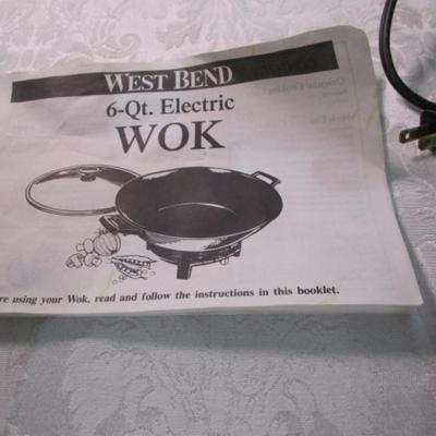 Sale Photo Thumbnail #564: 6 quart wok, model 79525X inbox