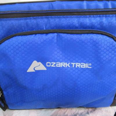 Sale Photo Thumbnail #640: Cooler - Ozark Trails - 11.5"x6"x9" Expands another 2"; Atchison by Bic lunch box with cup Lunch box - 8"x3.5"x 8"; cup is 6" tall