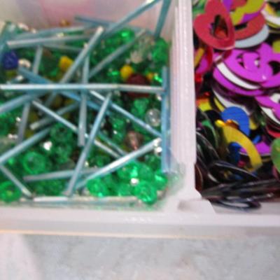 Sale Photo Thumbnail #668: Confetti, beads, Foil sealer, lots of dividers