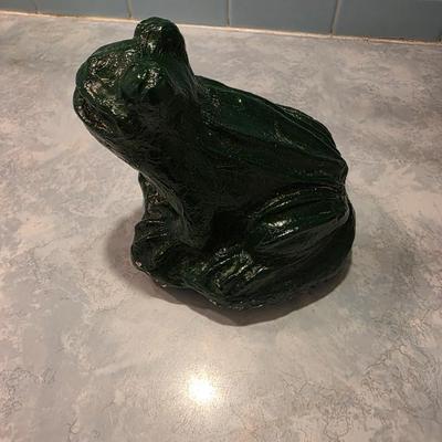 Ceramic frog