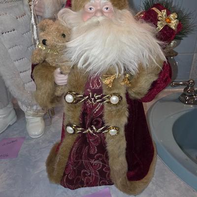 Santa tree topper
