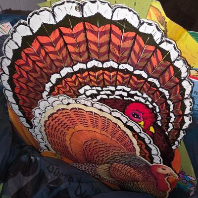 Fall paper decor