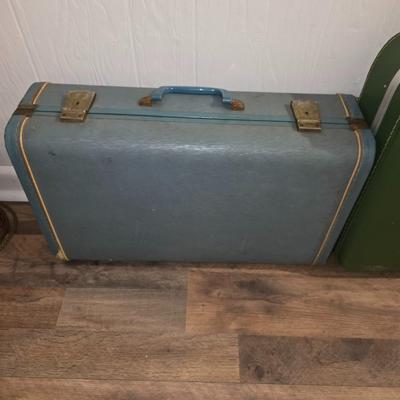 Pair of vintage suitcases