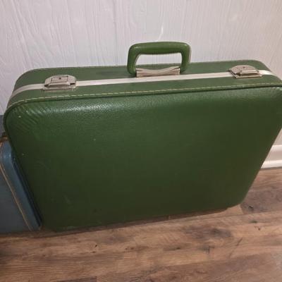 Pair of vintage suitcases