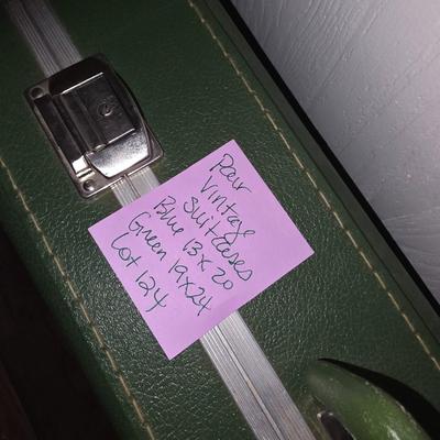 Pair of vintage suitcases