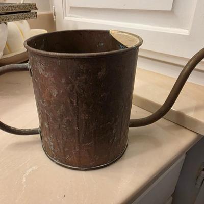 Copper watering can