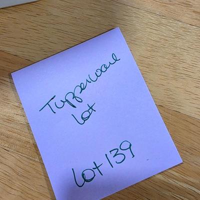 Tupperware lot