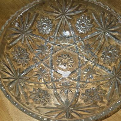 Star of David bowls and platter
