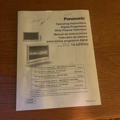 Panasonic 42” Plasma TV (BB-MG)