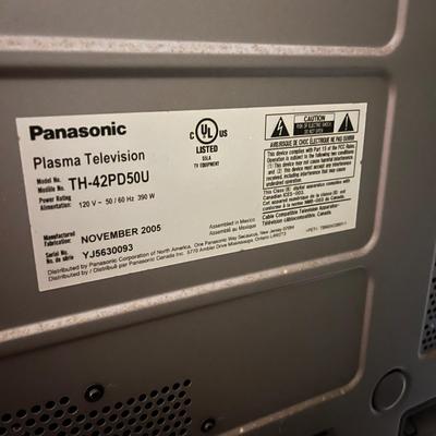 Panasonic 42” Plasma TV (BB-MG)