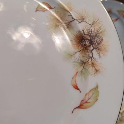 Kyoto 'Pines' China- Approx 46 Pieces